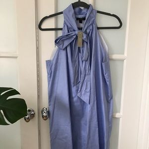 NWT J Crew halter dress with bow